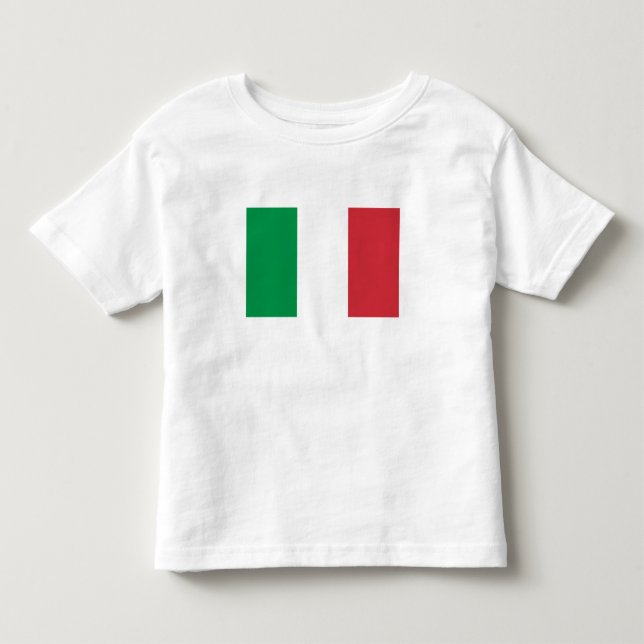 Camiseta Bandeira da Itália (Frente)