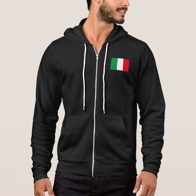 Camiseta Bandeira da Itália (Frente)