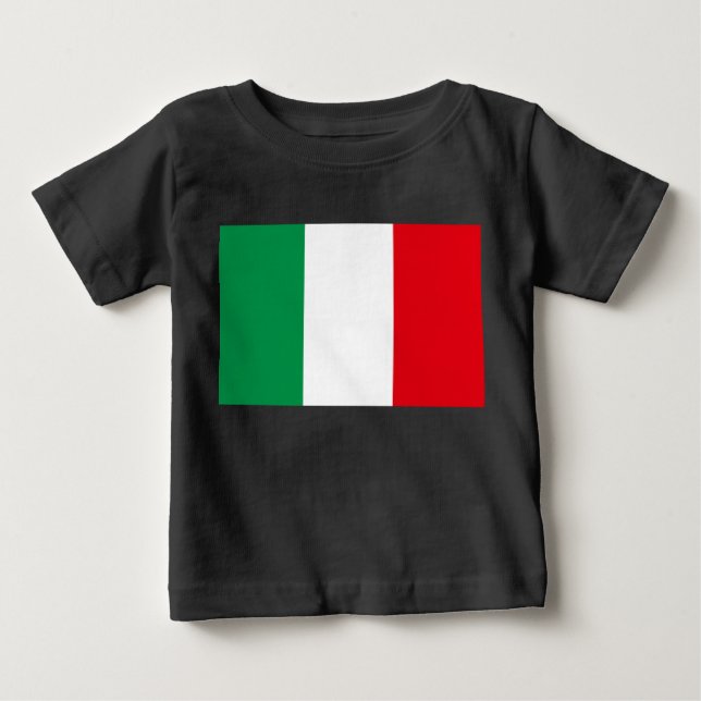 Camiseta Bandeira da Itália (Frente)