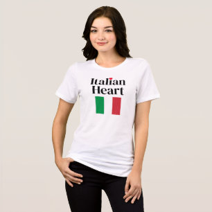 Camiseta Bandeira da Itália Orgulho Italiano Europa