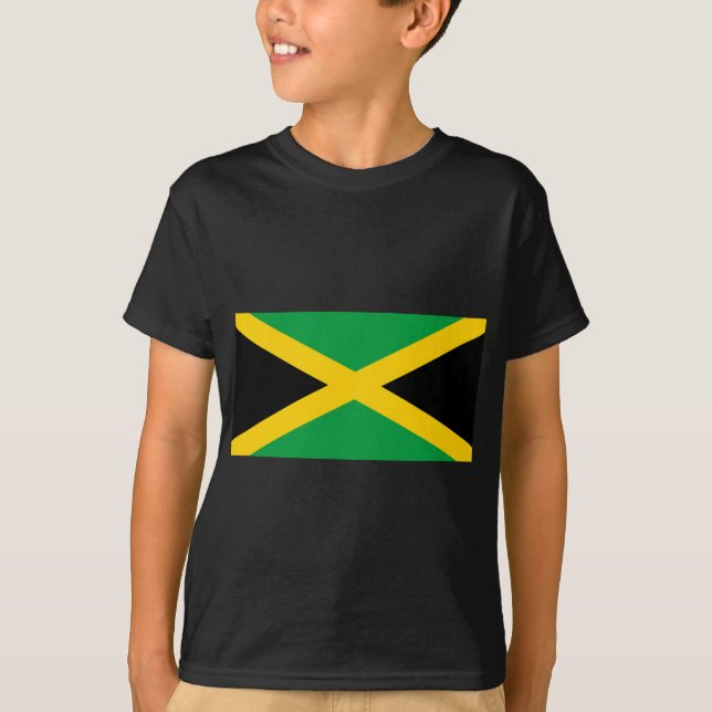 Camiseta Bandeira da Jamaica (Frente)