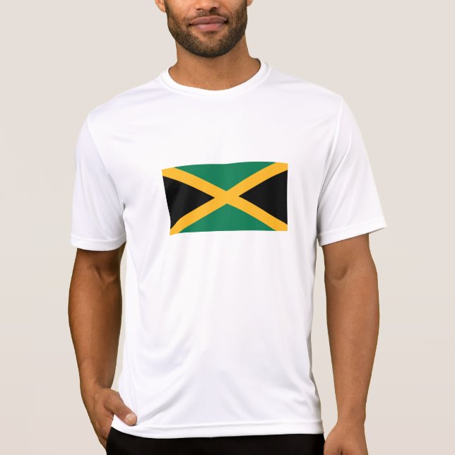 Camiseta Bandeira da Jamaica (Frente)