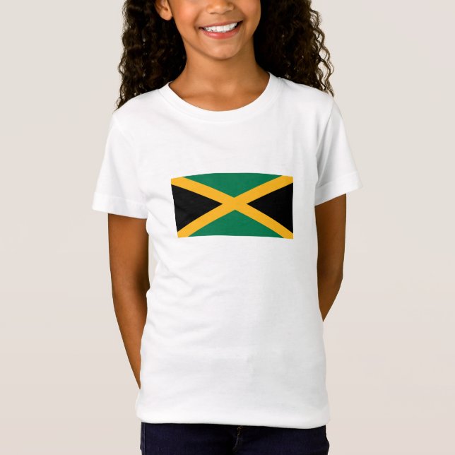 Camiseta bandeira da Jamaica (Frente)