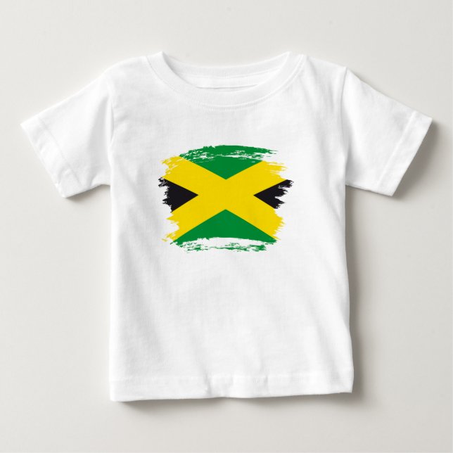 Camiseta bandeira da Jamaica (Frente)