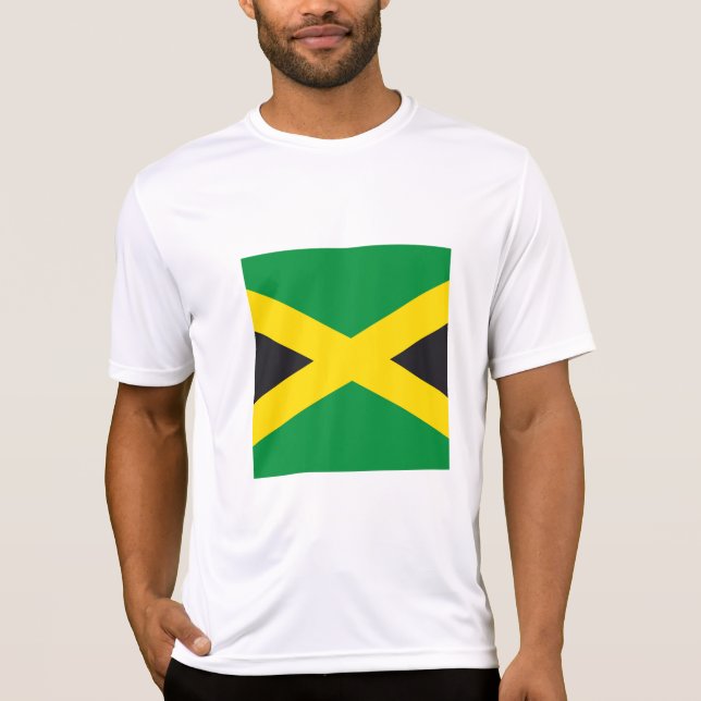 Camiseta bandeira da Jamaica (Frente)