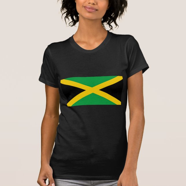 Camiseta Bandeira da Jamaica (Frente)