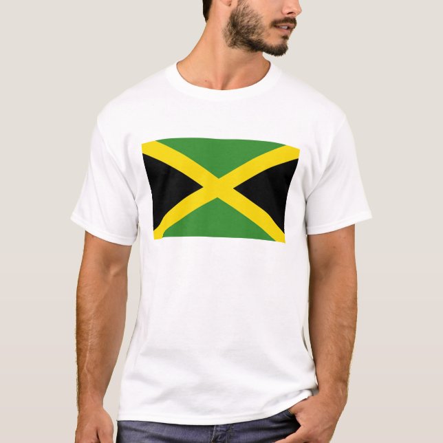Camiseta Bandeira da Jamaica (Frente)
