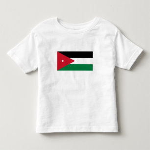 Camiseta Bandeira da Jordânia