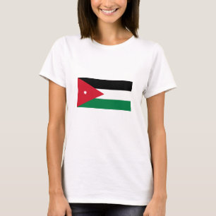 Camiseta Bandeira da Jordânia