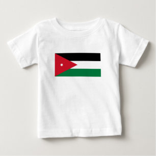 Camiseta Bandeira da Jordânia
