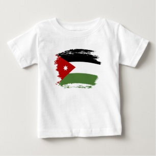 Camiseta Bandeira da Jordânia