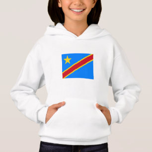 Camiseta Bandeira da Kinshasa do Congo