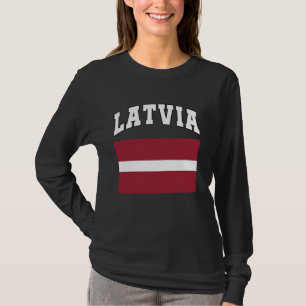 Camiseta Bandeira da Letônia Celebre a Cultura Herança Letã