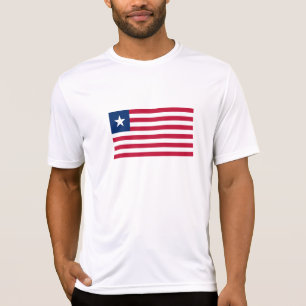 Camiseta Bandeira da Libéria