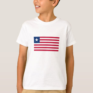 Camiseta Bandeira da Libéria