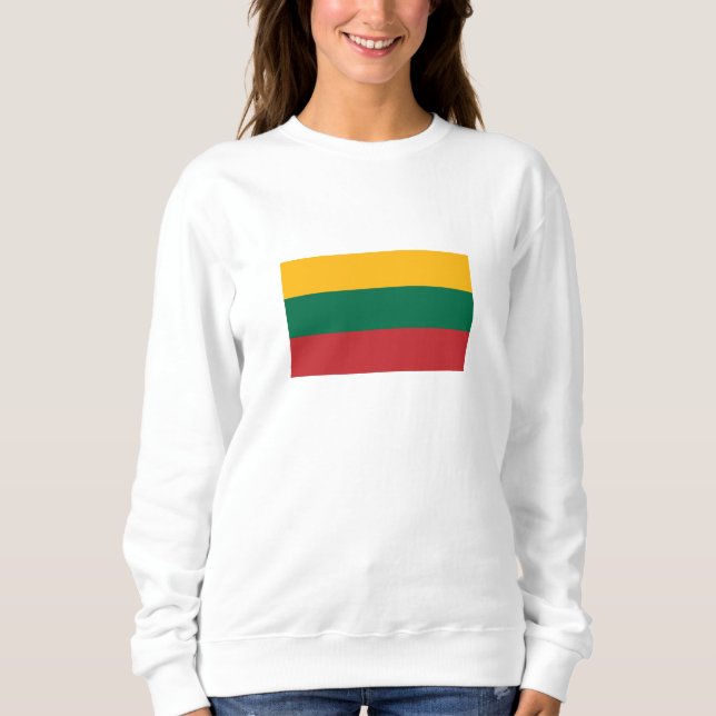 Camiseta Bandeira da Lituânia (Frente)