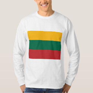 Camiseta Bandeira da Lituânia