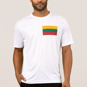Camiseta Bandeira da Lituânia