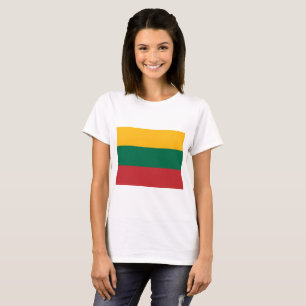 Camiseta Bandeira da Lituânia