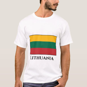 Camiseta Bandeira da Lituânia (lituana)