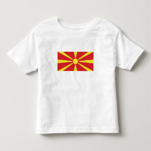 Camiseta Bandeira da Macedônia do Norte
