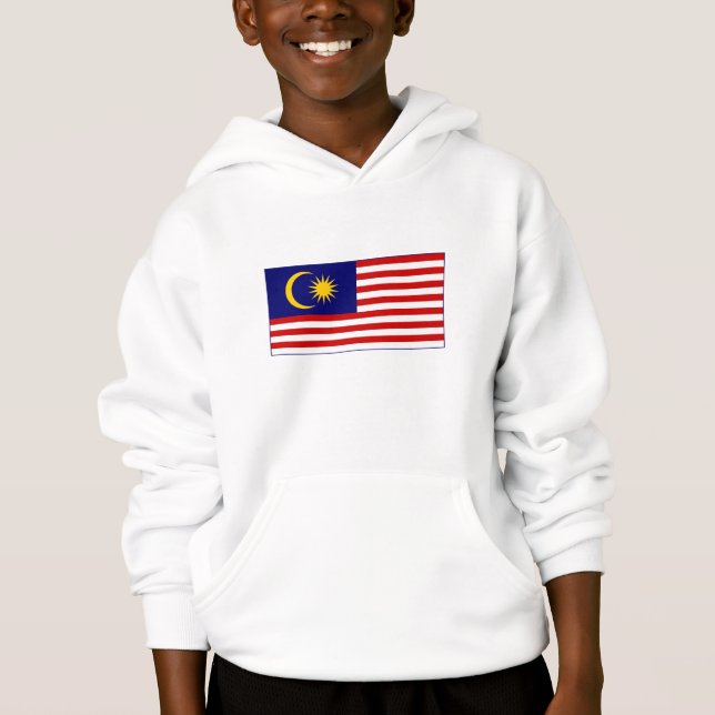 Camiseta Bandeira da Malásia (Frente)