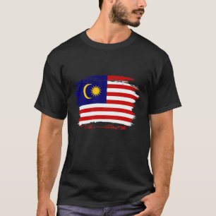 Camiseta Bandeira da Malásia