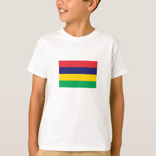 Camiseta Bandeira da Maurícia