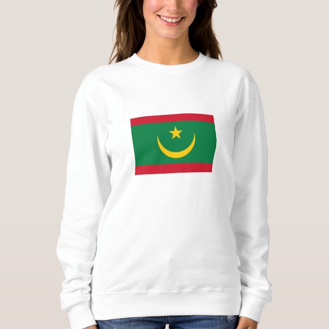 Camiseta Bandeira da Mauritânia (Frente)