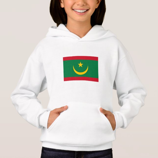 Camiseta Bandeira da Mauritânia (Frente)