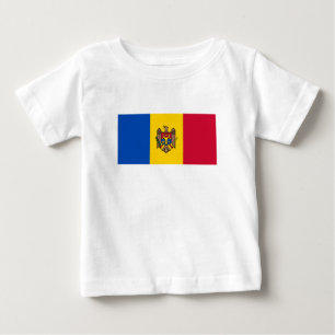 Camiseta Bandeira da Moldávia