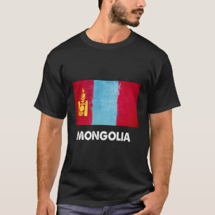 Camiseta Bandeira da Mongólia