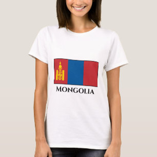 Camiseta Bandeira da Mongólia