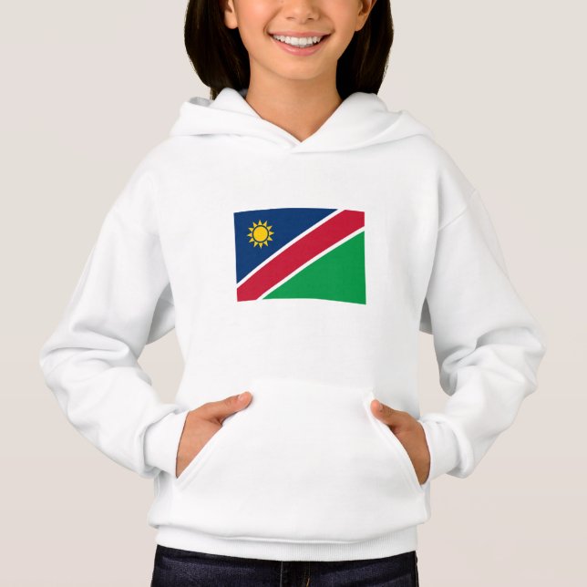 Camiseta Bandeira da Namíbia (Frente)