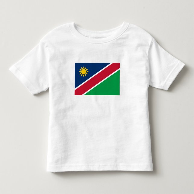 Camiseta Bandeira da Namíbia (Frente)