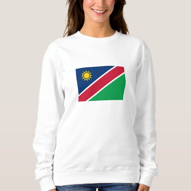 Camiseta Bandeira da Namíbia (Frente)