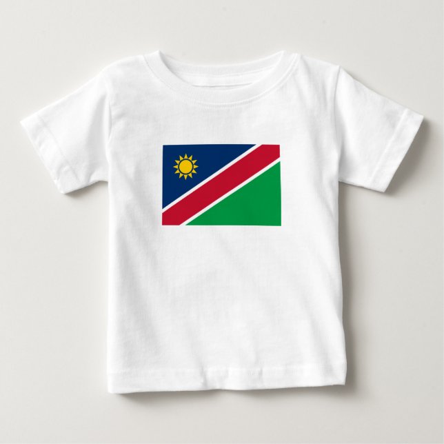 Camiseta Bandeira da Namíbia (Frente)