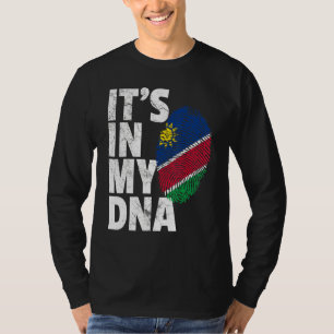 Camiseta Bandeira da Namíbia Orgulho País Lar Nação Família