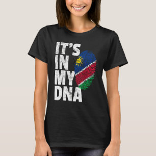 Camiseta Bandeira da Namíbia Orgulho País Lar Nação Família