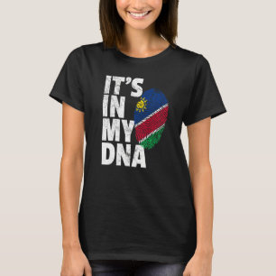 Camiseta Bandeira da Namíbia Orgulho País Nação Família
