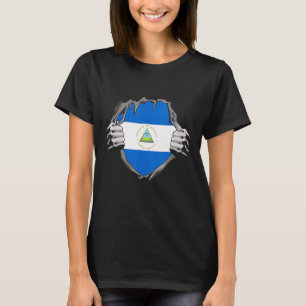 Camiseta Bandeira da Nicarágua