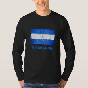 Camiseta Bandeira da Nicarágua  Nicaraguense