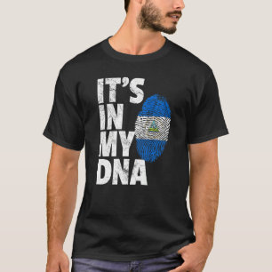 Camiseta Bandeira da Nicarágua Orgulho País Casa Nação Famí