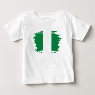 Camiseta Bandeira da Nigéria