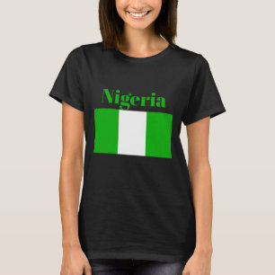 Camiseta Bandeira da Nigéria