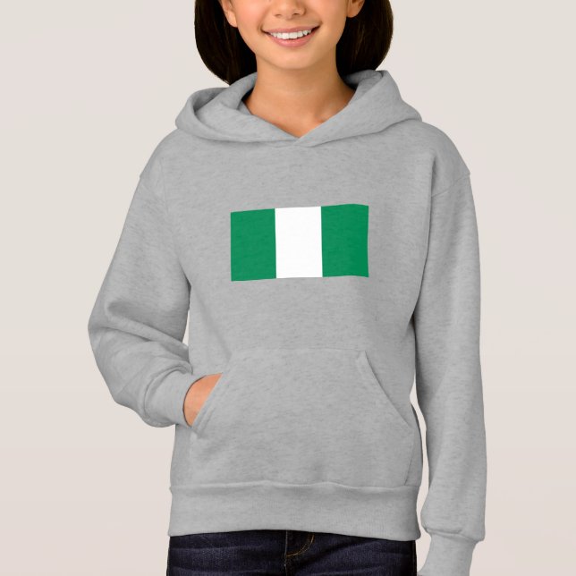 Camiseta Bandeira da Nigéria (Frente)