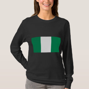Camiseta Bandeira da Nigéria