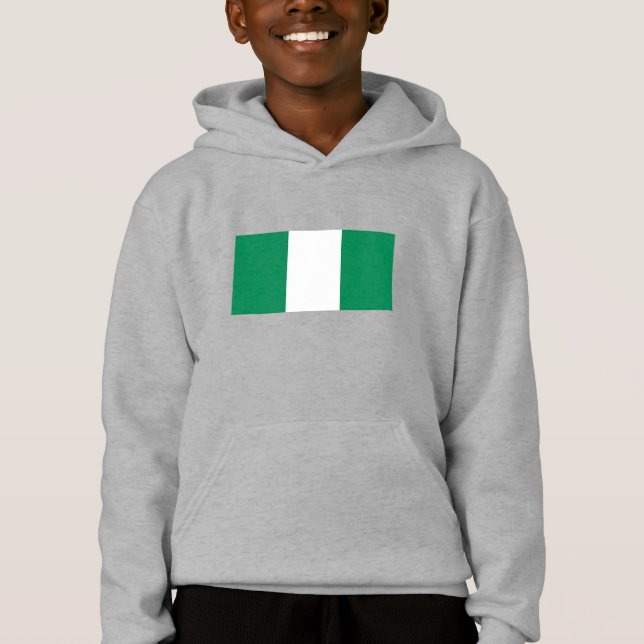 Camiseta Bandeira da Nigéria (Frente)