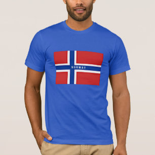 Camiseta Bandeira da Noruega