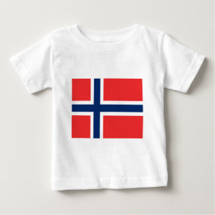 Camiseta Bandeira da Noruega